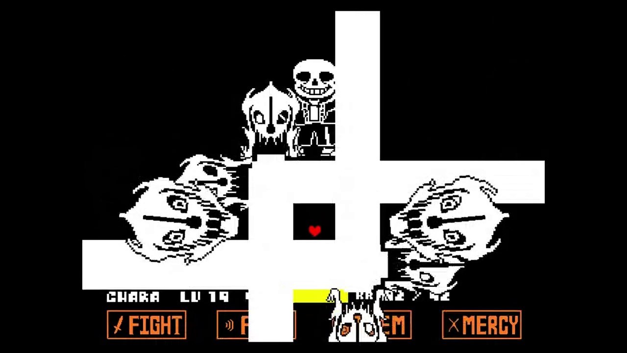 So I fought Sans...