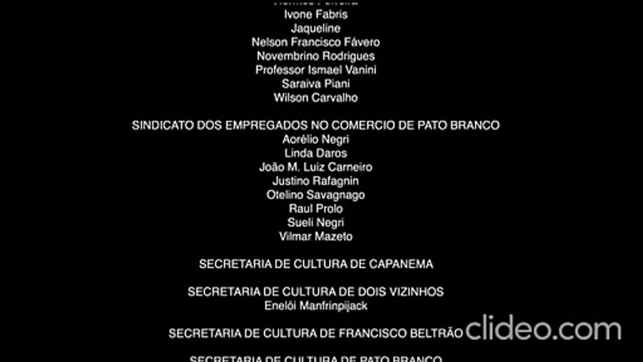 Créditos do DVD - Wolfoo - Clipes Musicais