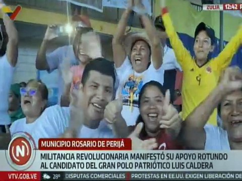 Militancia revolucionaria del Zulia manifiesta apoyo rotundo al candidato por el GPPSB Luis Caldera