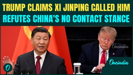 “DEAL WITH CHINA A MATTER OF WEEKS” Trump Hints At Tariff Rollback | Exposes Xi's Call To Him