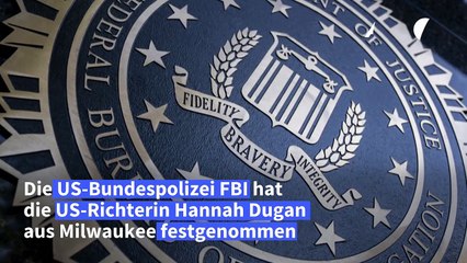 Festnahme eines Migranten "behindert": FBI nimmt US-Richterin fest