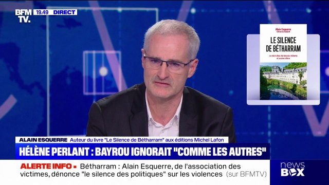 Bétharram: pour Alain Esquerre, auteur du livre Le silence de Bétharram , il faut en terminer avec la toute-puissance des chefs d'établissements