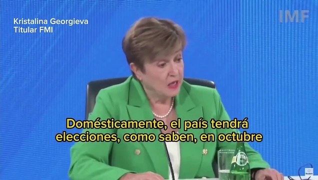 Georgieva pidió acompañar al Gobierno en las elecciones legislativas | FMI