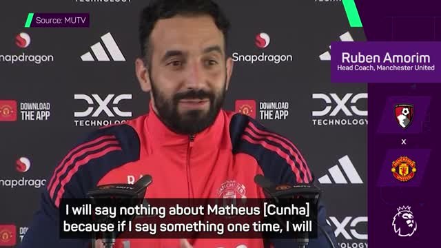 Amorim breaks Cunha silence but admits he can't predict his future