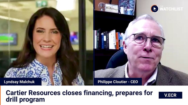 Cartier Resources closes financing, prepares for drill program