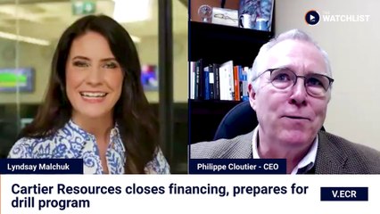 Cartier Resources closes financing, prepares for drill program