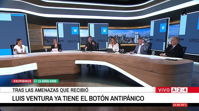 🔴 TRAS LAS AMENAZAS QUE SUFRIÓ, LUIS VENTURA YA TIENE EL BOTÓN ANTIPÁNICO