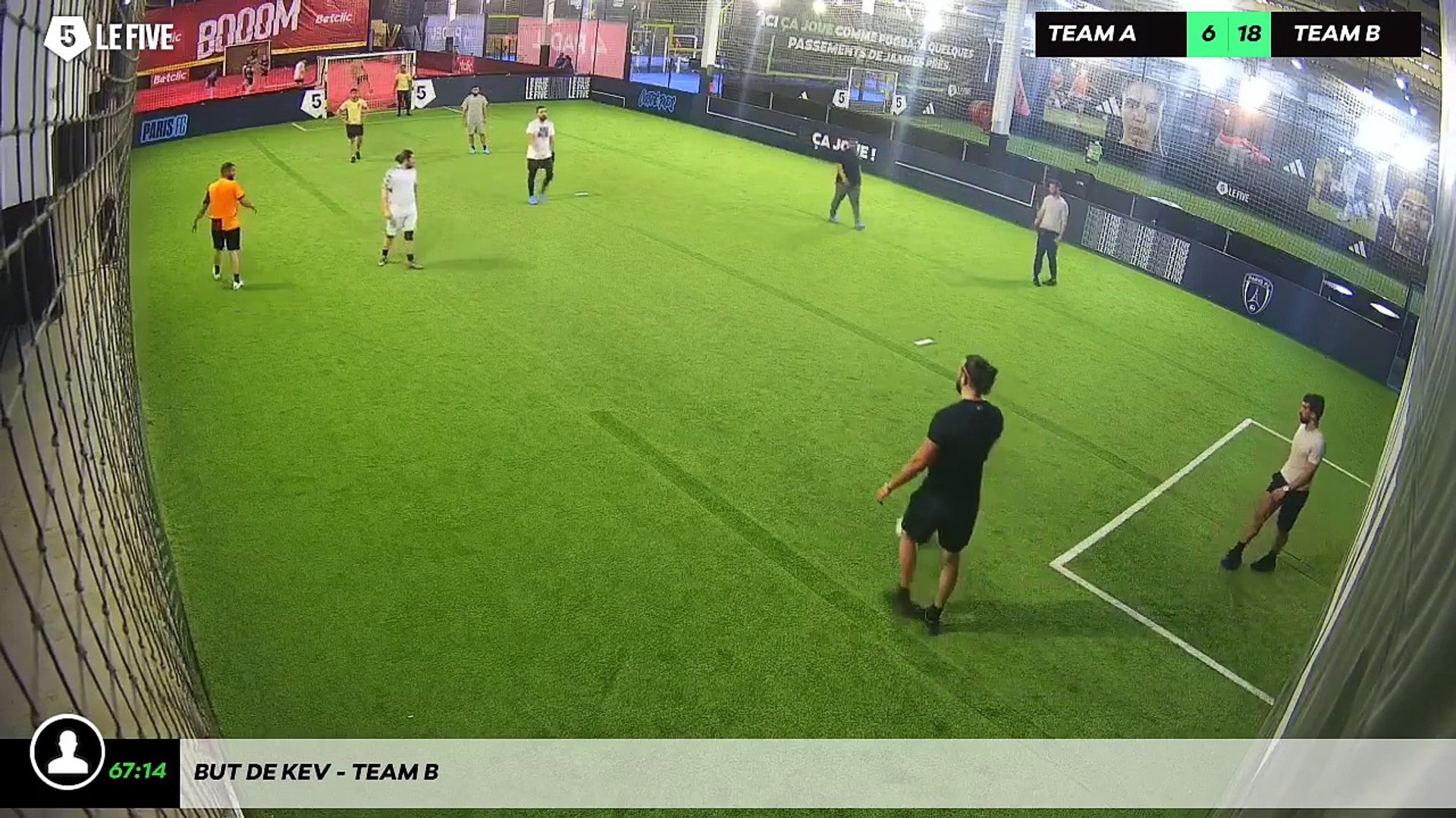 But de Kev - Team B