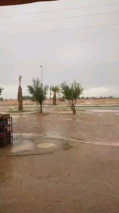 أمطار الخير و الحمد لله
