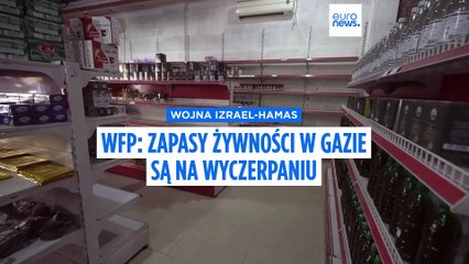 Światowy Program Żywnościowy: wyczerpały się zapasy żywności w Strefie Gazy