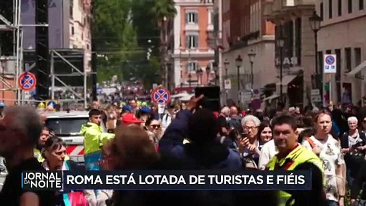 Papa Francisco: Roma lotada de turistas e fiéis