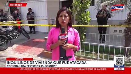 Comas: Cercan vivienda tras atentado que dejó una persona herida