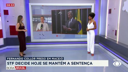 STF decide nesta sexta se mantém ordem de prisão contra Collor