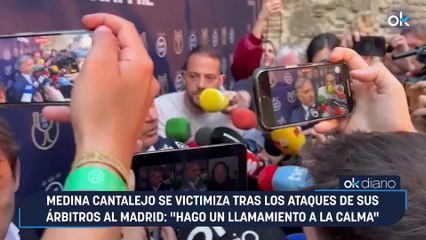 Medina Cantalejo se victimiza tras los ataques de sus árbitros al Madrid: "Hago un llamamiento a la calma"
