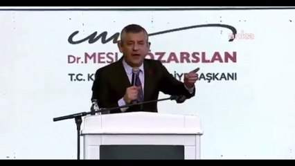 Özgür Özel'den Yıldırım Demirören'e: 'Alnını karışlarım tüpçü senin'