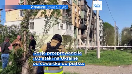 Rosja uderzyła w Pawłohrad dronami, są ofiary, ranni i zniszczenia