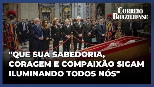 Lula e autoridades brasileiras vão ao velório do papa Francisco