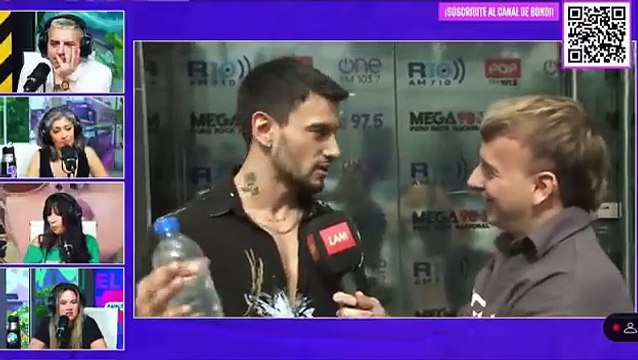 La llamativa actitud de Agustín Bernasconi cuando le preguntaron por su romance con Wanda Nara