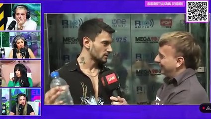 La llamativa actitud de Agustín Bernasconi cuando le preguntaron por su romance con Wanda Nara