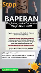 Apakah kamu suka baperan Baca ini ya  #motiva