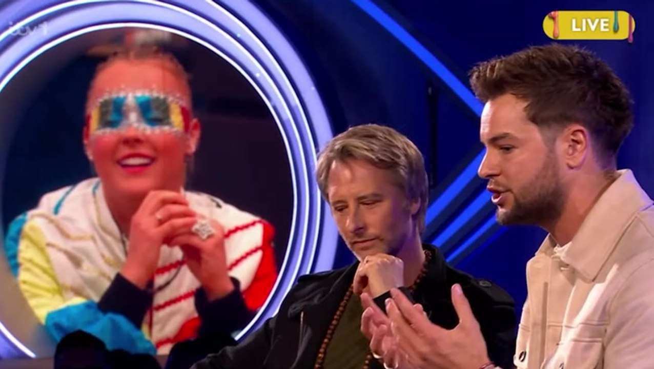 Chris Hughes chokes up as he compares fellow Celebrity Big Brother housemate JoJo Siwa to ex-girlfriend
