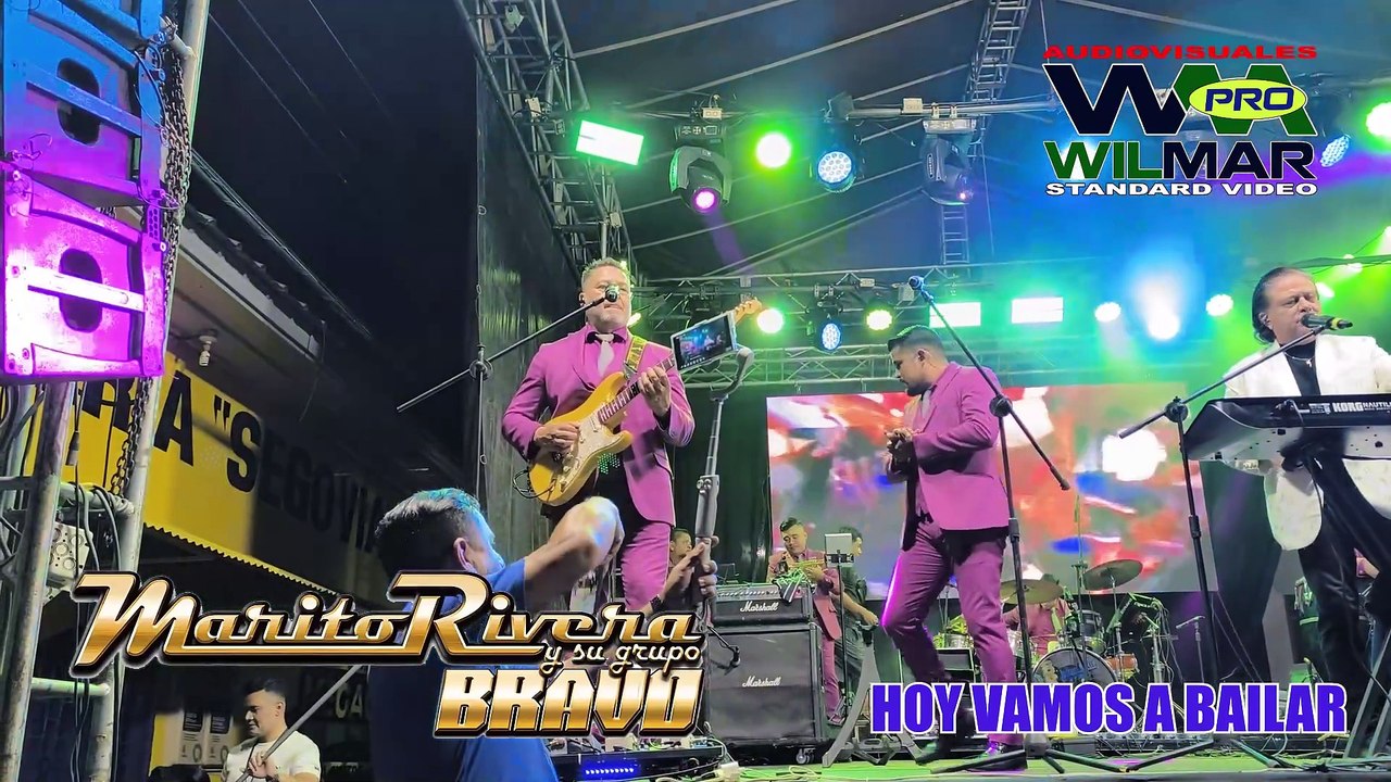 Marito Rivera y su Grupo Bravo - Mix del 2000 Hoy Vamos a Bailar Goza Goza El Delincuente La Matraca