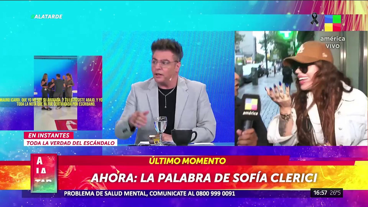 🔥 SOFÍA CLERICI ROMPIÓ EL SILENCIO TRAS SUS POSTEOS: "Si sos oscura, te van a pasar cosas oscuras"