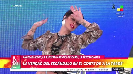 👀 ¿QUÉ PASÓ EN EL CORTE DE 'A LA TARDE' CON LA SUPUESTA ASESORA DE MAURO ICARDI?