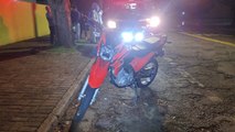 Motociclista fica ferido após se envolver em acidente no Bairro Santo Onofre