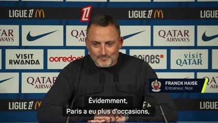 Nice - Haise : "Il fallait que tout soit aligné"
