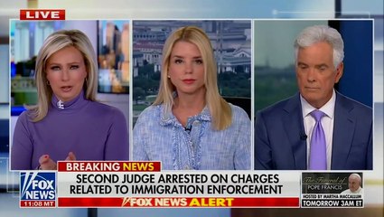 Pam Bondi claims judiciary ‘deranged’ after judge arrested for allegedly obstructing immigration agents