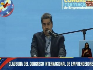 Presidente Maduro: El emprendimiento en Venezuela tiene cara de mujer
