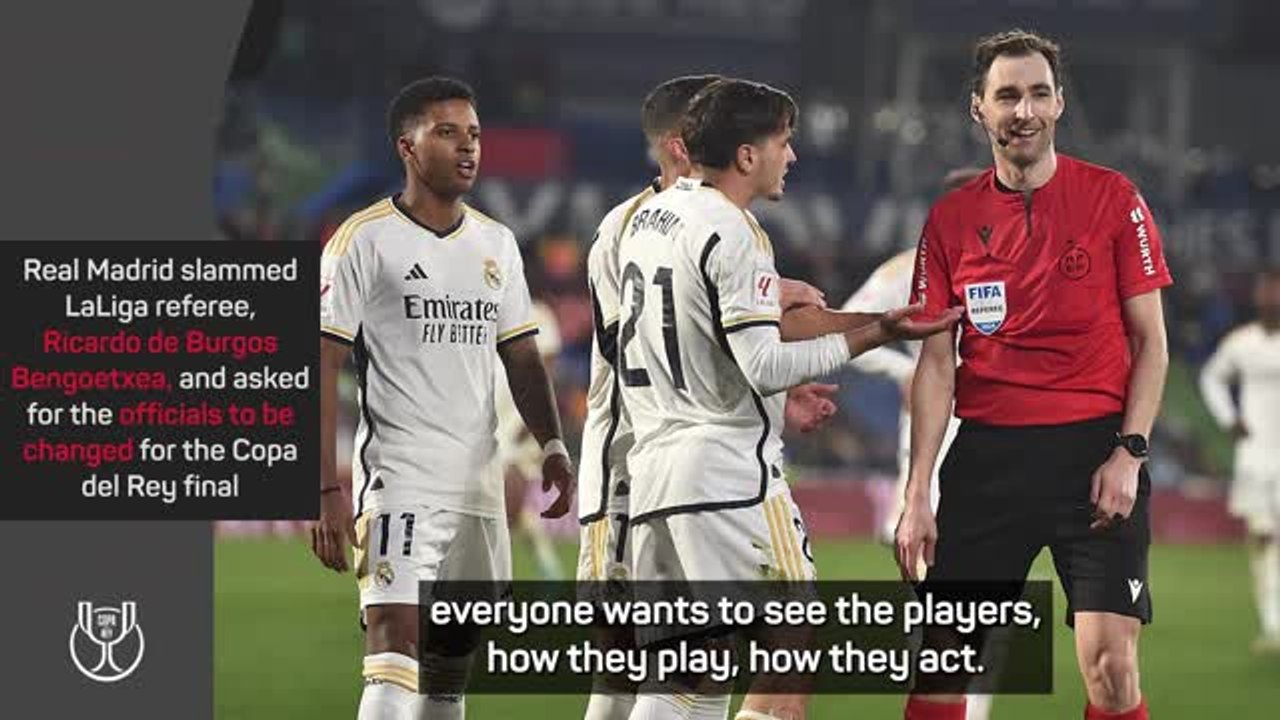 Flick calls for respect and calm as Real Madrid wage war with referees