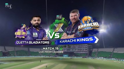 Full Highlights _ Quetta Gladiators vs Karachi Kings _  _ Match 15 _ HBL PSL X _ M2M1A