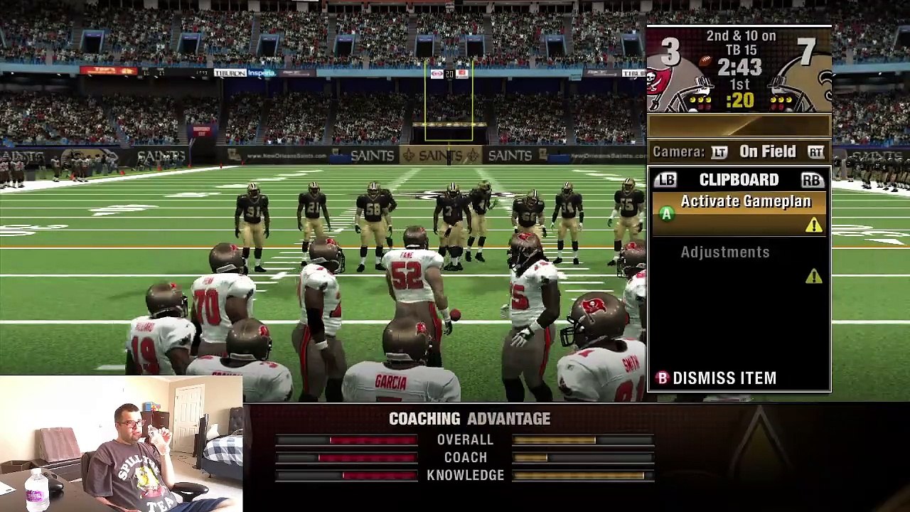 Coaching My First Game (NFL Head Coach 09)