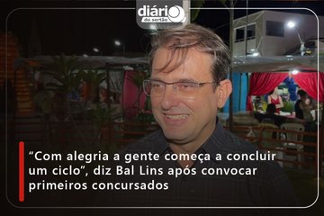 “Com alegria a gente começa a concluir um ciclo”, diz Bal Lins após convocar primeiros concursados