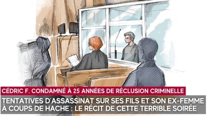 Tentatives d’assassinat sur ses fils et son ex-femme à coups de hache : le récit de cette terrible soirée