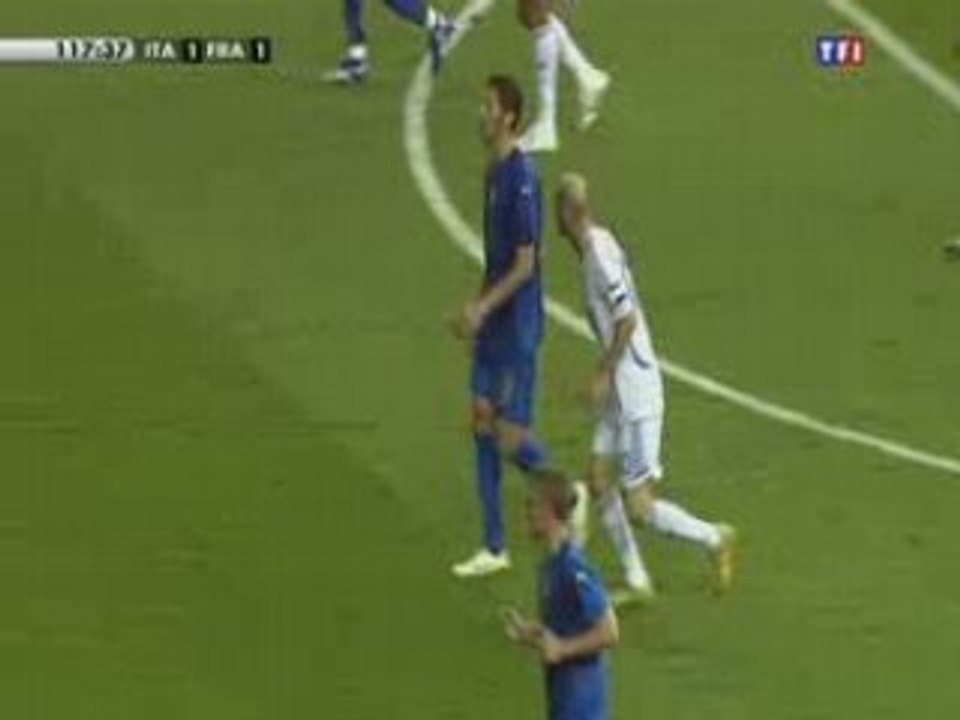 Zidane vs Materazzi : Coupe de Boule