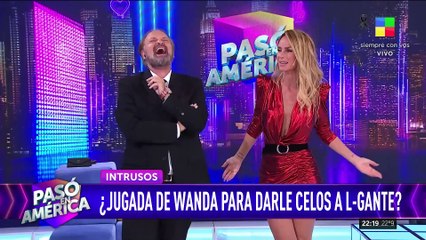 👀 ¿WANDA NARA QUISO DARLE CELOS A L-GANTE?