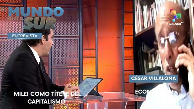 César Villalona Economista EL MUNDO DESDE EL SUR 23-04-2025