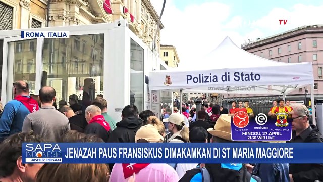 Jelang Pemakaman Jenazah Paus Fransiskus di Santa Maria Maggiore, Begini Prosesinya