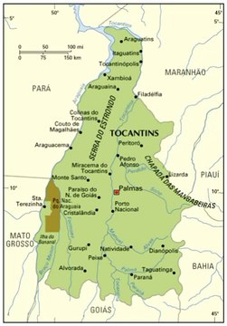 Map of Tocantins State. Peta Negara Bagian Tocantins. Tocantins State Map. Map of State of Tocantins. State of Tocantins Map. Map of Tocantins. Peta Tocantins. Tocantins Map. Mapa do Estado do Tocantins. Mapa do Tocantins