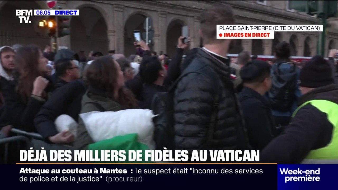 Funérailles du pape: des fidèles du monde entier sont déjà là avant l'ouverture des portes