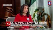 ENTREVISTA | Dora Martínez, candidata a ministra de la SCJN