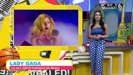 Lady Gaga causa euforia en su concierto en Brasil