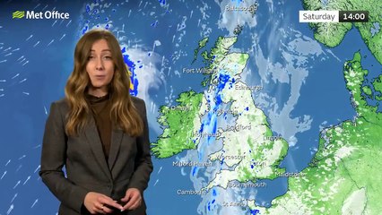 Met Office Saturday morning weather forecast 26/04/25