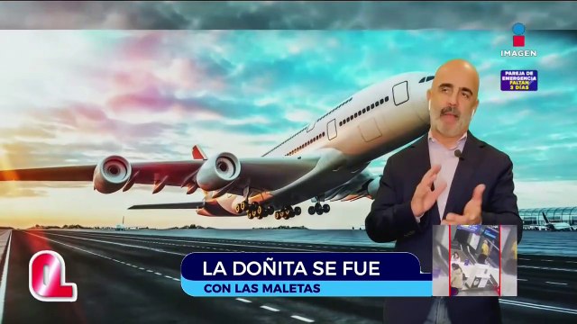 Señora quiso viajar junto a las maletas | Qué Importa