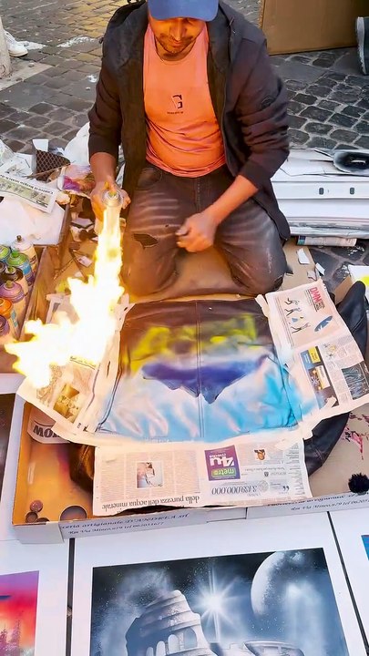 Amazing painting 🥰😍😋 wocth full vedos