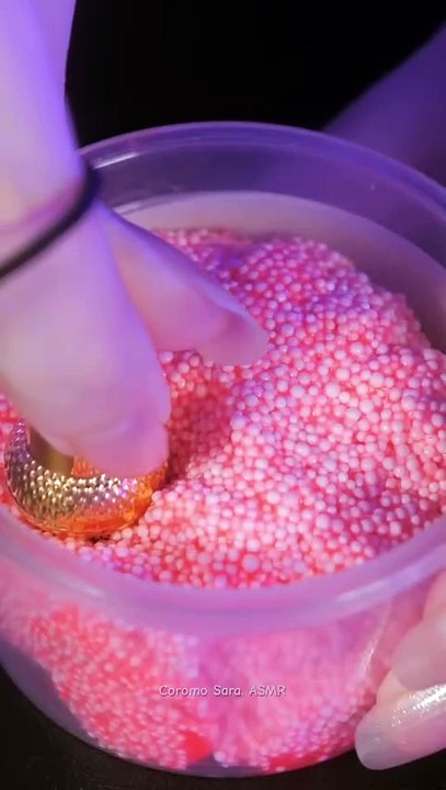 Slime ASMR with a Tiny Mic 🎤✨