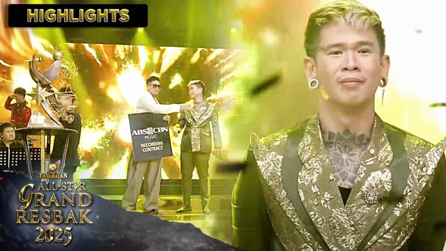 Marko Rudio, itinanghal na TNT All-Star Grand Resbak 2025 Grand Champion! | Tawag Ng Tanghalan